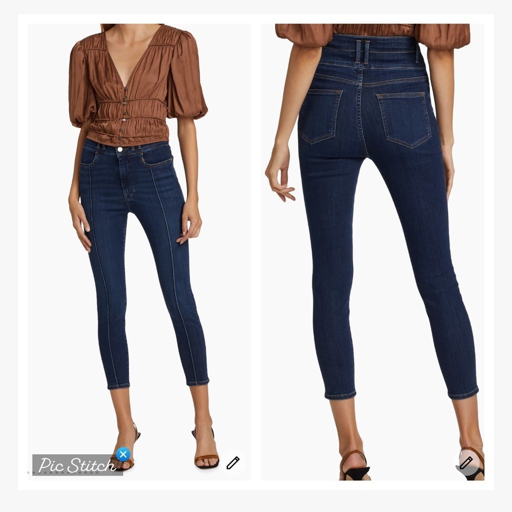 Frame Le Catroux Cigarette Jeans Dublin Wash